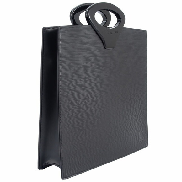 LOUIS VUITTON Black Leather Bag - Picture 2 of 10